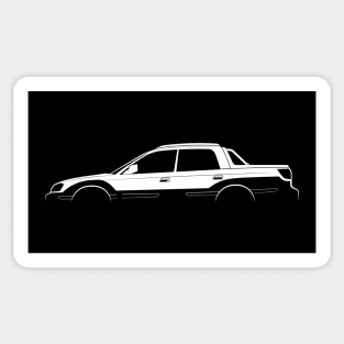 Subaru Baja Silhouette Sticker